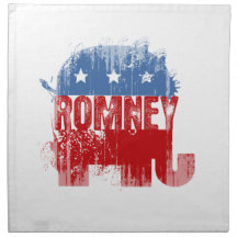 Republican ROMNEY Cloth Napkins