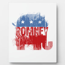 Republican ROMNEY Photo Plaque
