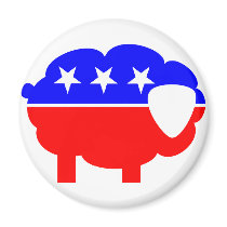 Republican Sheep magnets
