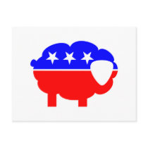 Republican Sheep postcards