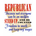 Republican Stand Up Shirt by mikek92349 Republican Stand Up Shirt