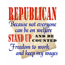 Republican Stand Up Shirt by mikek92349 Republican Stand Up Shirt