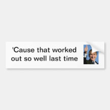 Republican Sticker Response Bumper Sticker