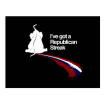REPUBLICAN STREAK postcards