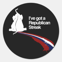 REPUBLICAN STREAK stickers