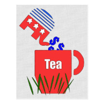 Republican Tea Postcards