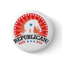 Republican! Vote Red! buttons by visualnewbie Republican! Vote Red! buttons