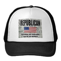 Republican Welfare Hat