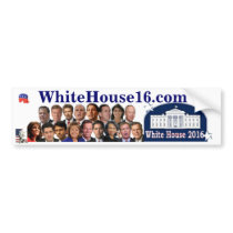 Republican White House 2016 Bumper Sticker