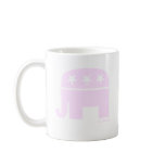 Republican Woman Pink Elephant Coffee Mug