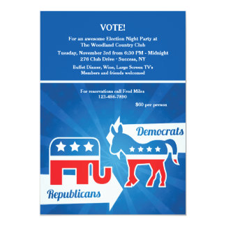 Election Party Invitations &amp; Announcements | Zazzle