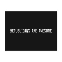 republicans are awesome postcards by funnycustomtshirts republicans are awesome postcards