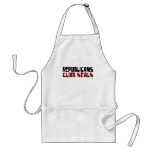 Republicans Club Seals Apron