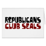 Republicans Club Seals cards