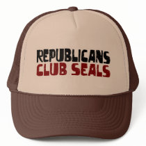Republicans Club Seals hats by worldsfair Republicans Club Seals hats
