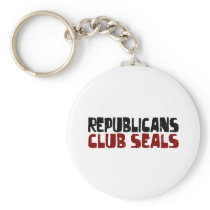 Republicans Club Seals Key Chain