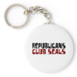Republicans Club Seals Key Chain
