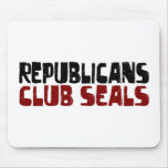 Republicans Club Seals Mouse Mats