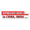 Republicans Create Jobs ... bumper stickers