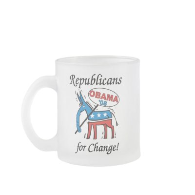 Republicans For Change Frosted Mug by republicansforchange