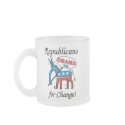 Republicans For Change Frosted Mug