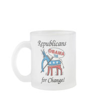 Republicans For Change Frosted Mug