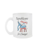 Republicans For Change Frosted Mug