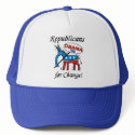 Republicans For Change hats by republicansforchange Republicans For Change hats