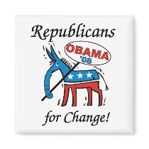 Republicans For Change Magnet by republicansforchange Republicans For Change Magnet