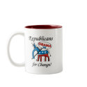 Republicans For Change Mug by republicansforchange Republicans For Change Mug