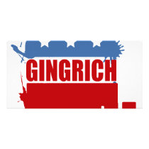 Republicans for Gingrich photo cards