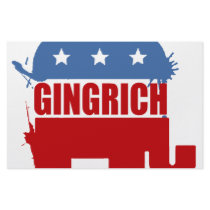 Republicans for Gingrich stationery by GingrichShirts Republicans for Gingrich stationery