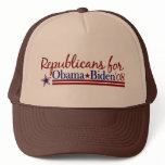 Republicans for Obama Biden Mesh Hat