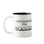 Republicans for OBAMA Mug
