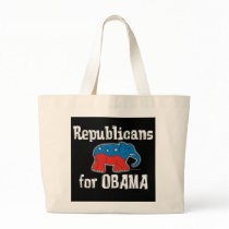 Republicans for Obama Tote Bag by obama_2008 Republicans for Obama Tote Bag