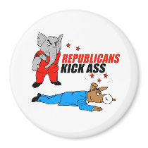 Republicans kick asses magnets