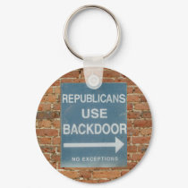 Republicans Use Back Door Keychain