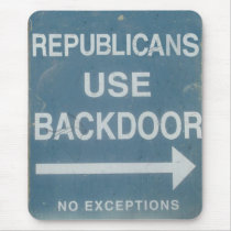 Republicans Use Backdoor Mousepad