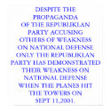 REPUBLICANS: WEAK ON DEFENSE posters by maximus7 REPUBLICANS: WEAK ON DEFENSE posters