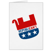 REPUBLICAN'T CARDS