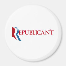 Republican't Fridge Magnets