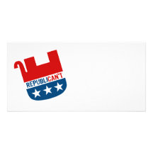 REPUBLICAN'T PHOTO GREETING CARD