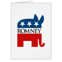 Republicrat Romney Greeting Cards