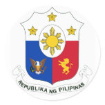 Republika ng Pilipinas (Coat of Arms) Stickers
