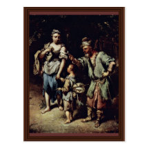 Repudiation Of Hagar Detail By Seekatz Johann Conr Post Cards
