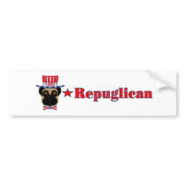 Repuglican bumper stickers by adore_a_pug Repuglican bumper stickers