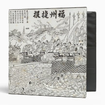 Repulse of the French Gun-boats 3 Ring Binders