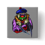 Repulsive Evil Clown Pins