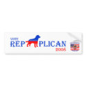 Repuplican Bumper Sticker bumper stickers