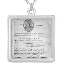 Requisition of the Committee of Public Necklaces